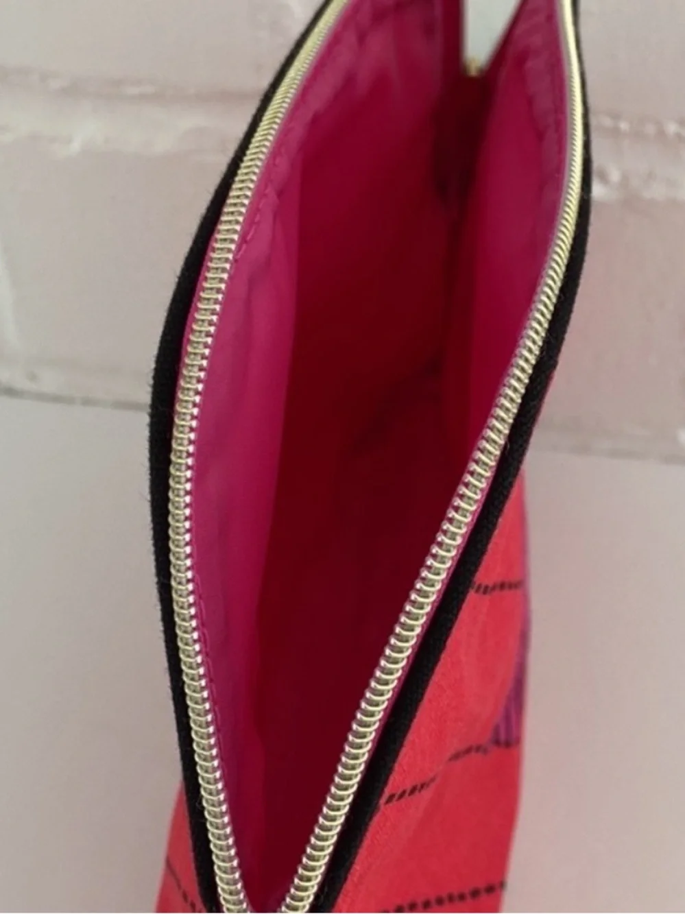 RARE Estée Lauder Beauty Illusion Makeup Bag Set 2 Pc Red Tassel Limited Edition